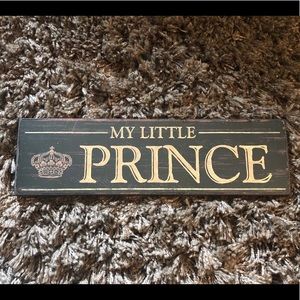 My Little Prince sign 👑